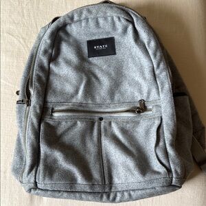 STATE Gray Backpack